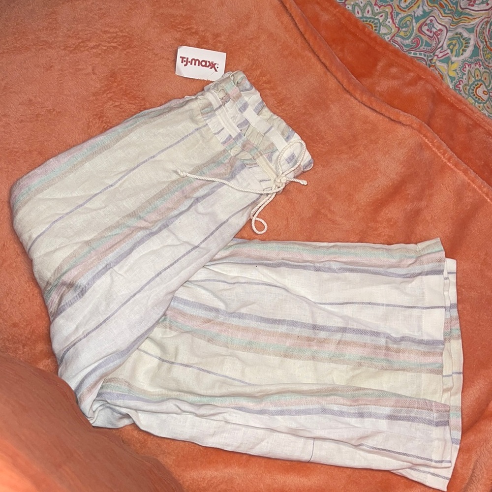 BRAND NEW STRIPED PALLAZO PANTS🤩